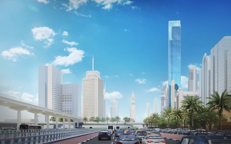 Once planning approval is acquired, Burj Azizi could be the second tallest tower in the world. Photo: Azizi