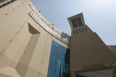 ABU DHABI, UNITED ARAB EMIRATES -- August 10, 2010 -- The exterior of Al Wahda Mall in Abu Dhabi. Lee Hoagland / The National