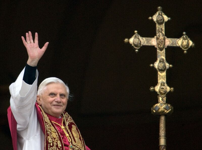 Former pope Benedict XVI died aged 95 on December 31, 2022. AFP 