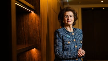 Haifa Al Kaylani OBE, pictured at the Carlton Jumeirah London, is known as a change-maker in areas from leadership and youth empowerment to sustainability and the environment. Photo: Mark Chilvers