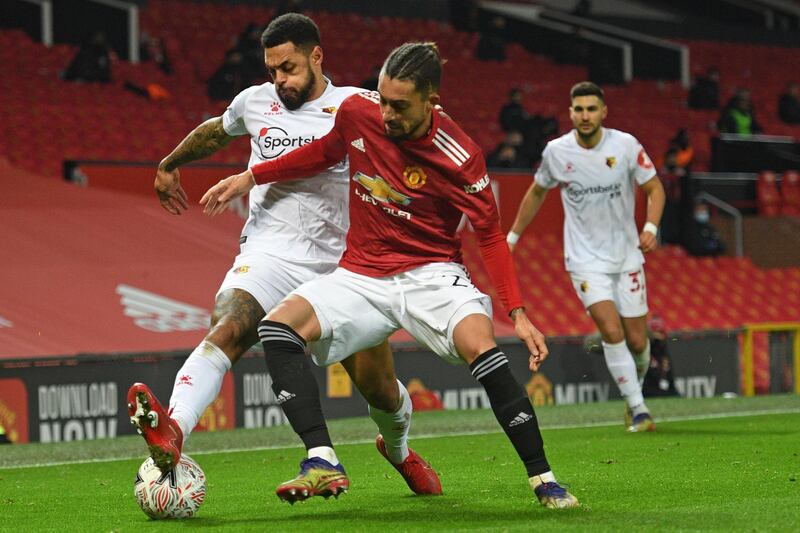 Andre Gray, 5 - A big opportunity for the striker in Troy Deeney’s absence, but he was feeding off scraps for most of the tie, although he tried his best to make a nuisance of himself and was involved in a lovely one-two exchange with Sarr. AFP