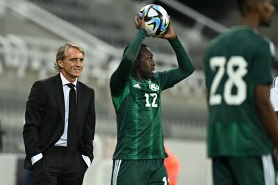 Saudi Arabia manager Roberto Mancini will have high expectations at the 2023 Asian Cup. AFP