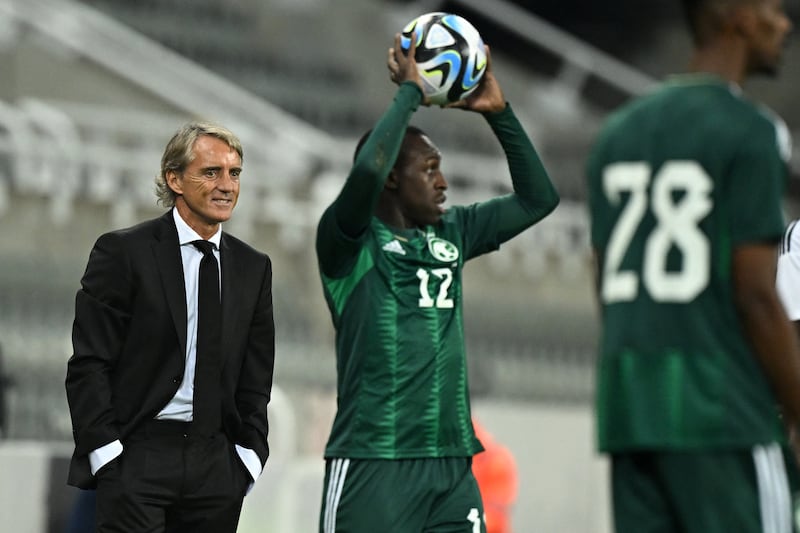 Expectations are high for Roberto Mancini's Saudi Arabia to go far at the 2023 Asian Cup following a memorable showing at the 2022 World Cup. AFP