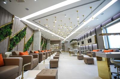 Inside Dubai's Newlook Salon, a contemporary and spacious new 4,000 square foot salon. Courtesy Newlook Salon 