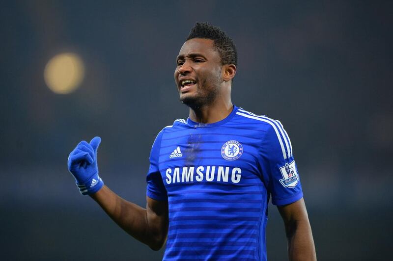 John Obi Mikel has struggled for first team football at Chelsea and has now agreed terms with Al Ain. Glyn Kirk / AFP