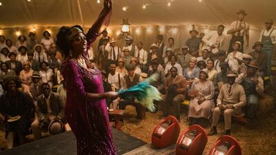 Viola Davis in a scene from 'Ma Rainey's Black Bottom', which is gaining Oscar momentum ahead of next year's nominations. Supplied