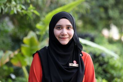 Farihin Ismail, Abu Dhabi resident and Singapore national, is a volunteer who is thrilled to introduce visitors to her home country and talk about the UAE, her second home. 