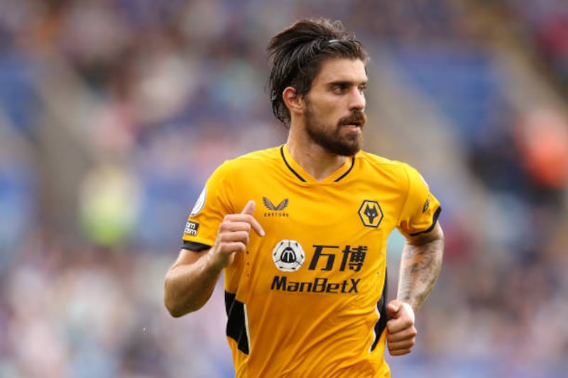 Ruben Neves - 7: The reliable Portuguese star was effective on both sides of the pitch for Wolves, helping transition play while also breaking up Leicester attacks. A reverse pass provided a glimpse of goal for Trincao who failed to trouble Schmeichel..