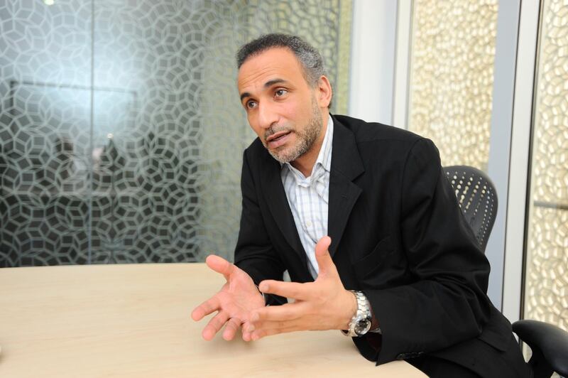 MARCH 29, 2010, DOHA, QATAR: Professor Tariq Ramadan, a west-based Muslim scholar and intellectual. Abu Nadha for The National