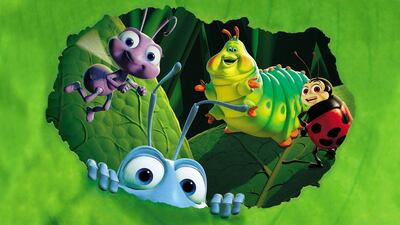 A Bug's Life features an army of adorable-looking critters. Pixar