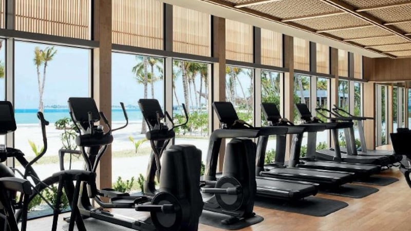 Guests can enjoy the state-of-the-art gym