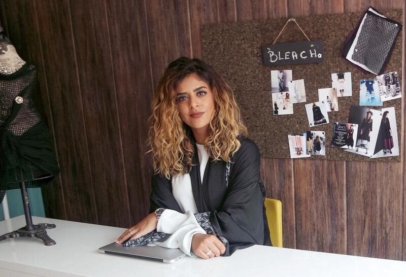 Budreya Faisal developed a love for fashion while studying car design in Italy.  Courtesy Budreya Faisal 