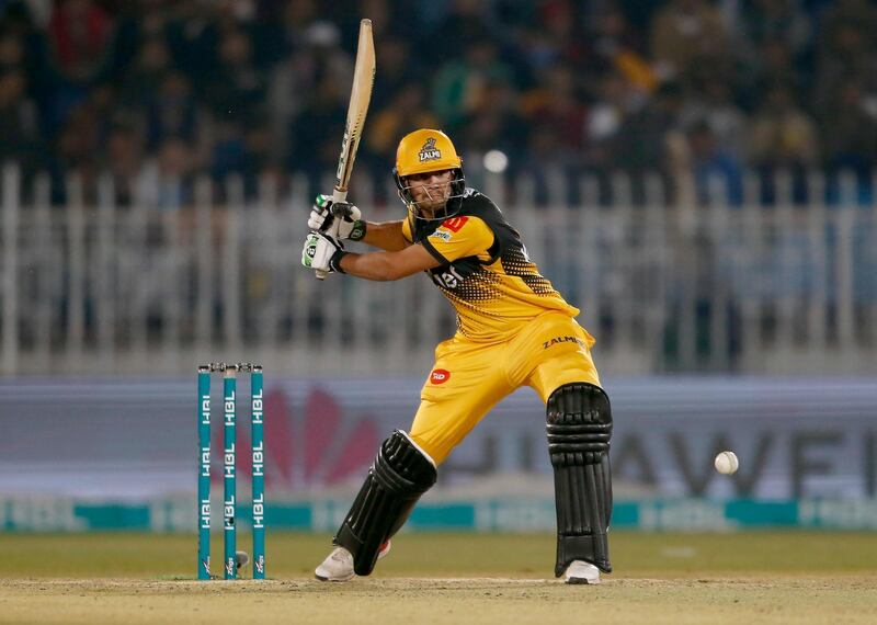5 Haider Ali (Peshawar Zalmi)
Four innings of over 30 and a top score of 69 represented a breakthrough tournament for Peshawar’s new young star. Only 19, but being spoken about as a new national team recruit. AP