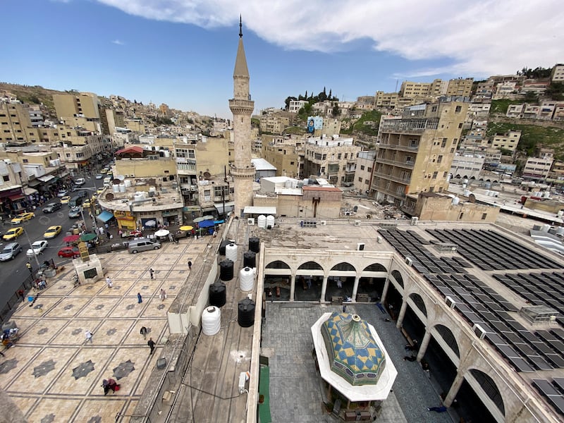 Downtown Amman. Reuters.