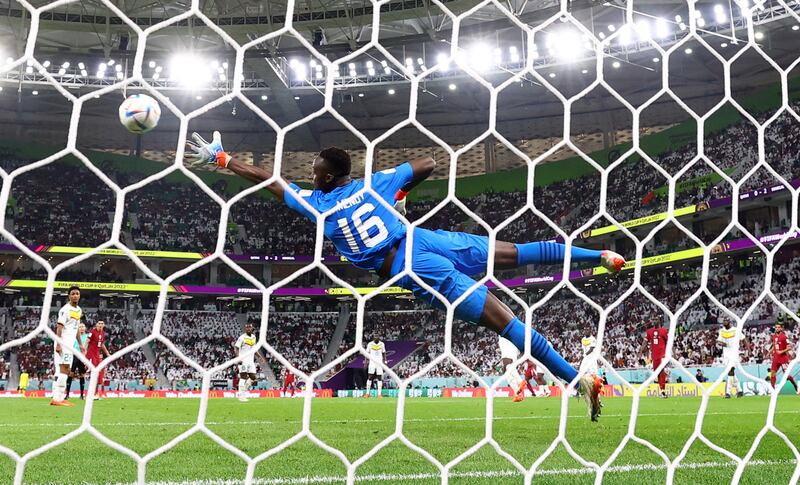 A shot flied just wide of Senegal goalkeeper Edouard Mendy's goal. Reuters