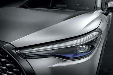 A steely glance from the new Toyota Corolla Cross. All photos courtesy Toyota