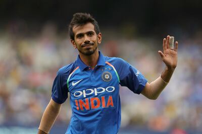 India's Yuzvendra Chahal acknowledges the crowd after taking six wickets for the innings during the third one-day international match between Australia and India at the MCG in Melbourne, Australia, January 18, 2019. AAP/Mark Dadswell/via REUTERS  ATTENTION EDITORS - THIS IMAGE WAS PROVIDED BY A THIRD PARTY. NO RESALES. NO ARCHIVE. AUSTRALIA OUT. NEW ZEALAND OUT.