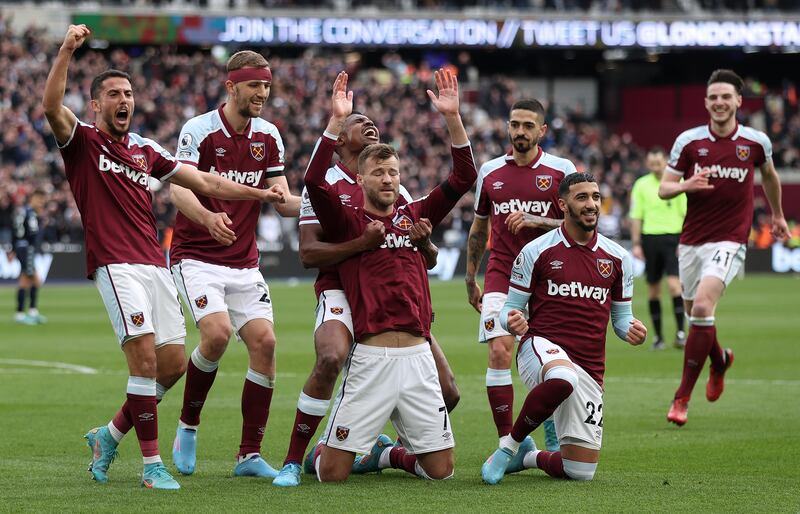 Centre forward: Andriy Yarmolenko (West Ham) – Scored perhaps the most popular goal of the weekend as even Aston Villa looked pleased for the Ukrainian. Getty Images