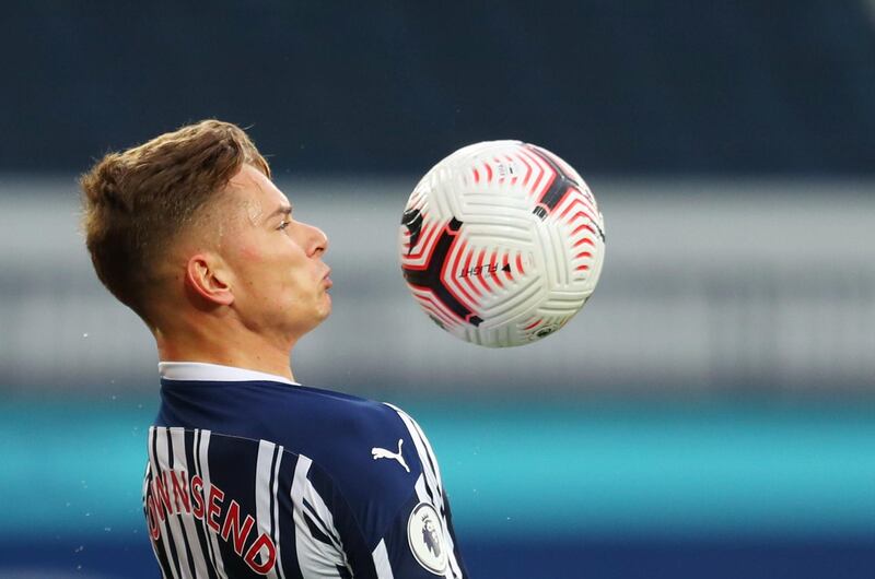 Conor Townsend – 6. Pegged back and couldn’t get forward in his wing-back role as West Brom ceded most of the possession. Reuters