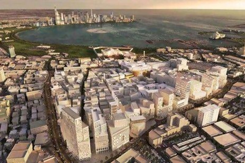 Rendering of Doha´s $5.5 billion green city centre known as Heart o Doha. Courtesy: Mossessian & Partners