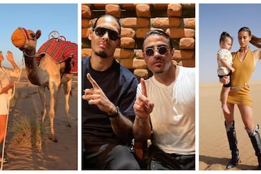 British 'Love Island' star Maura Higgins, Dutch international and Liverpool player Virgil van Dijk, and 'Towie' star Ferne McCann have all jetted into the UAE this December. Instagram