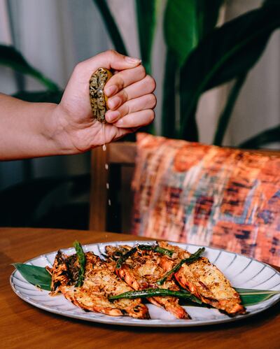 The spice levels of Indonesian food can be tempered with a squeeze of lime. Photo: Andaliman