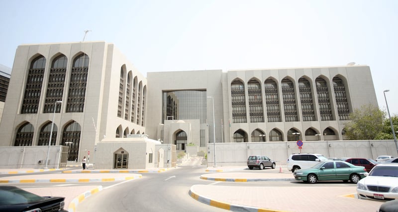 The Central Bank of the UAE in Abu Dhabi. Sammy Dallal / The National 