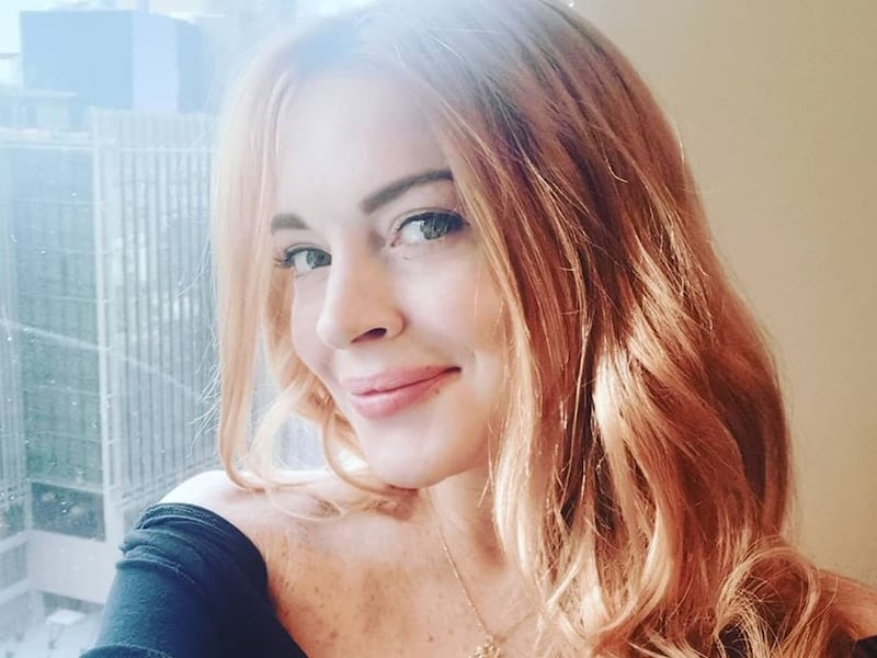 Dubai resident Lindsay Lohan, has spoken of her love of Arabic food. Instagram / Lindsay Lohan