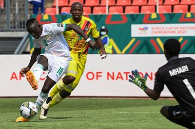 Sadio Mane scored Senegal's winner from the penalty spot against Zimbabwe. AFP