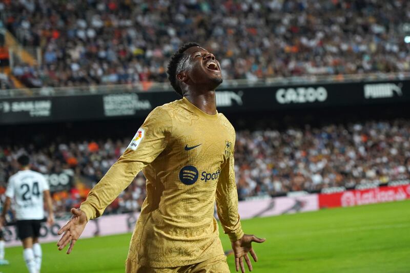 Ansu Fati - Spain. Spain certainly have one huge talent on their hands. Having broken several records, his highlights are becoming Barca’s youngest ever goalscorer, and in Champions League history. The 20-year-old, if he can keep himself fit, can certainly make an impact for his country. AP