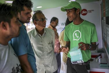 WhatsApp and telecom firm Reliance Jio Infocomm have teamed up to educate Indians about fake news. Bloomberg