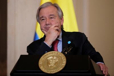 UN Secretary General Antonio Guterres. Photo: EPA