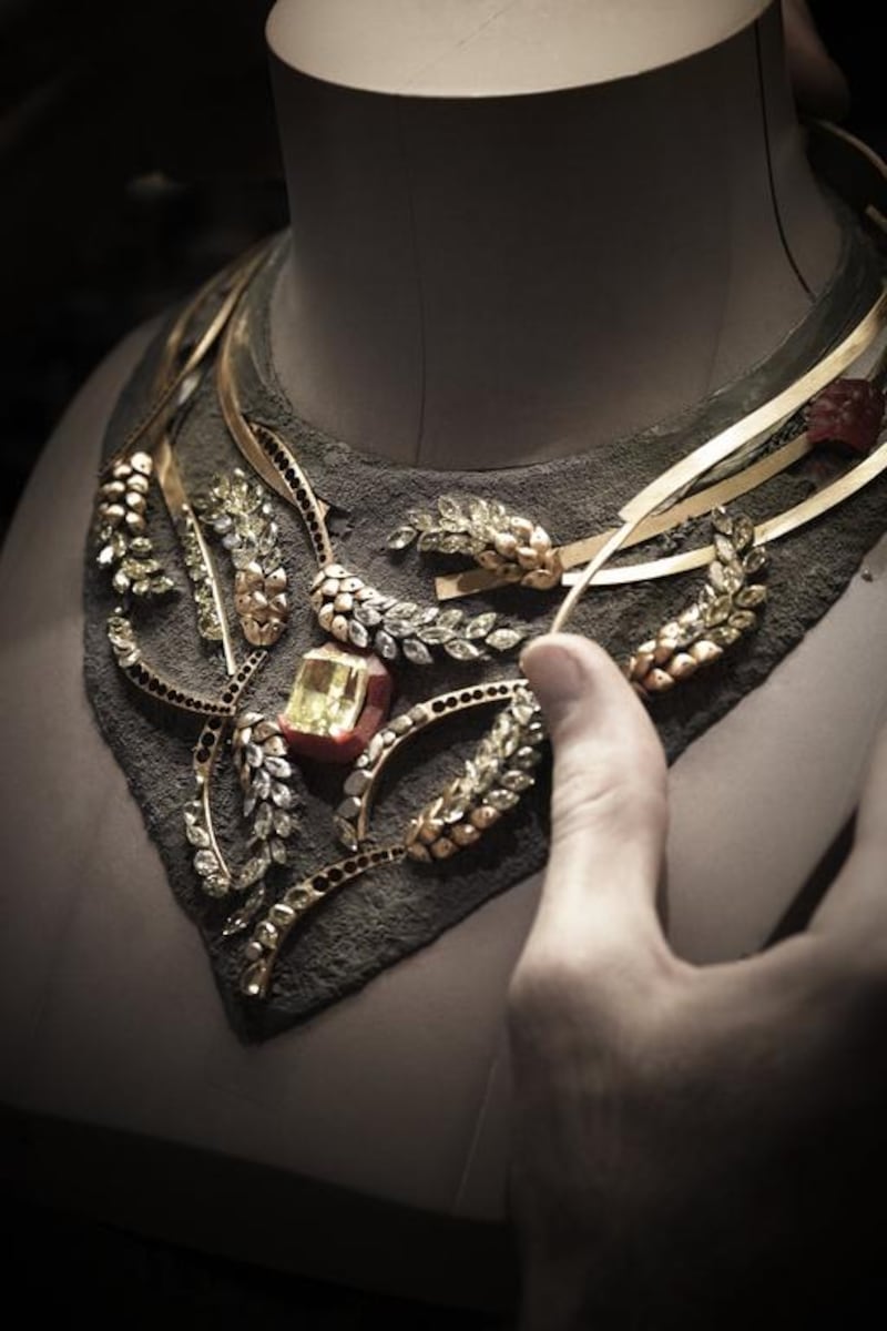 The Fête des Moissons necklace.Courtesy Chanel Fine Jewelry