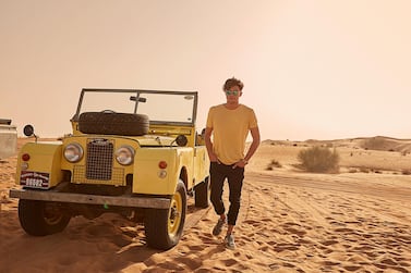 A trip to the desert was part of influencer Byron Langley’s paid-for itinerary in Dubai  