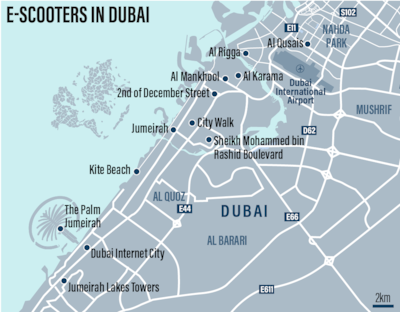 E-SCOOTERS IN DUBAI
