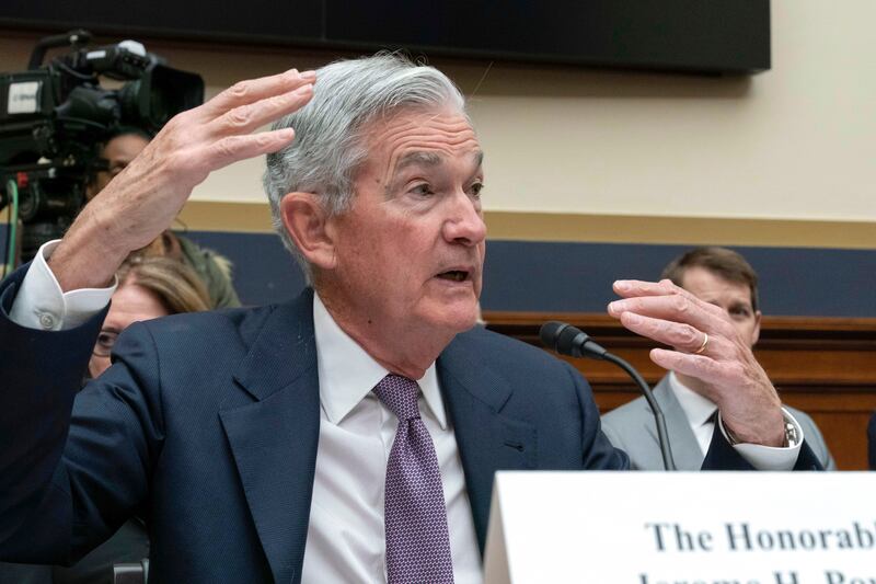 Federal Reserve chairman Jerome Powell. AP