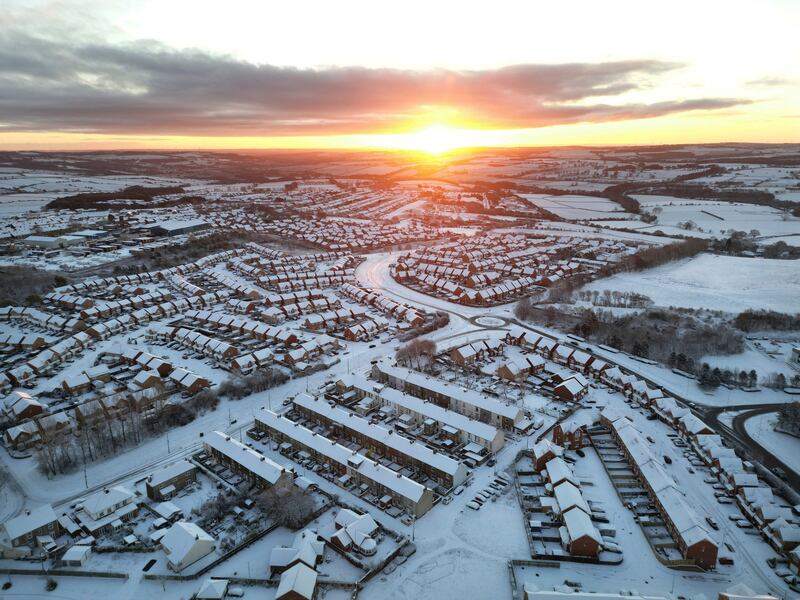 The town of Consett in County Durham. AP