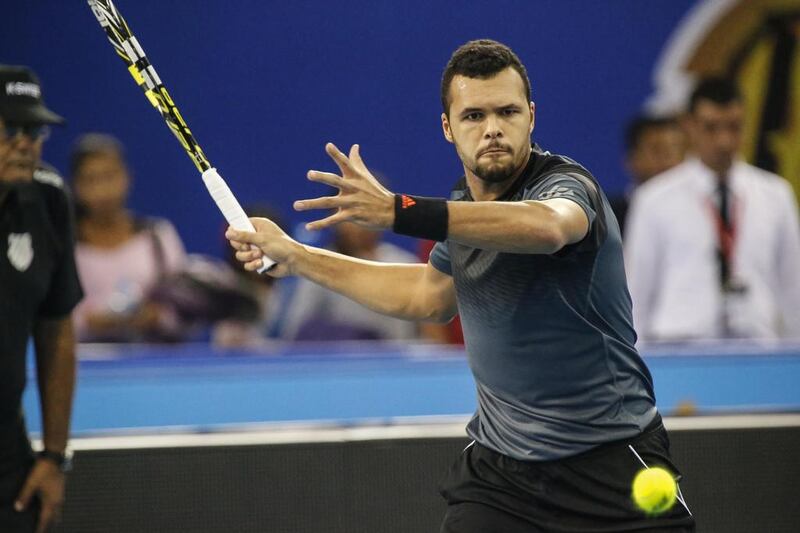 Jo-Wilfried Tsonga, who turned 30 last month, is the last Frenchman to reach a grand slam tournament final, losing to Novak Djokovic in the 2008 Australian Open championship match. Antonie Robertson/The National