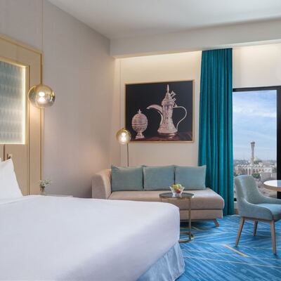 A room at the Avani Muscat, Oman's newest hotel. Photo: Avani / Facebook