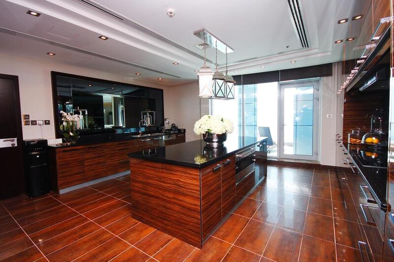The Torch Tower apartment is offered fully furnished after a recent refurbishment. Courtesy photo