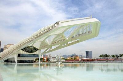 The Museum of the Future in Rio de Janeiro. Courtesy Rio Press Office