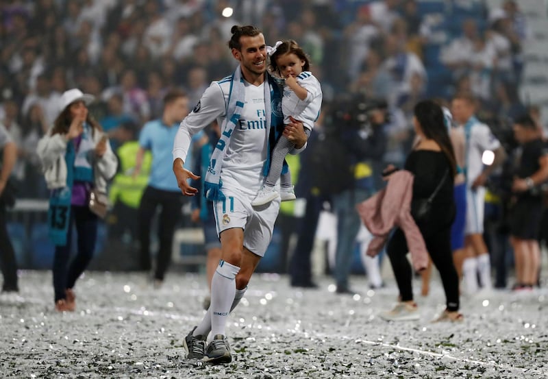 Real Madrid celebrate their Champions League Final win at Santiago Bernabeu, Madrid, Spain. May 27, 2018. Javier Barbancho / Reuters