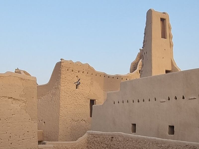 The mud-brick city At-Turaif, a former seat of the House of Saud near Riyadh. Photos: French Embassy in Saudi Arabia