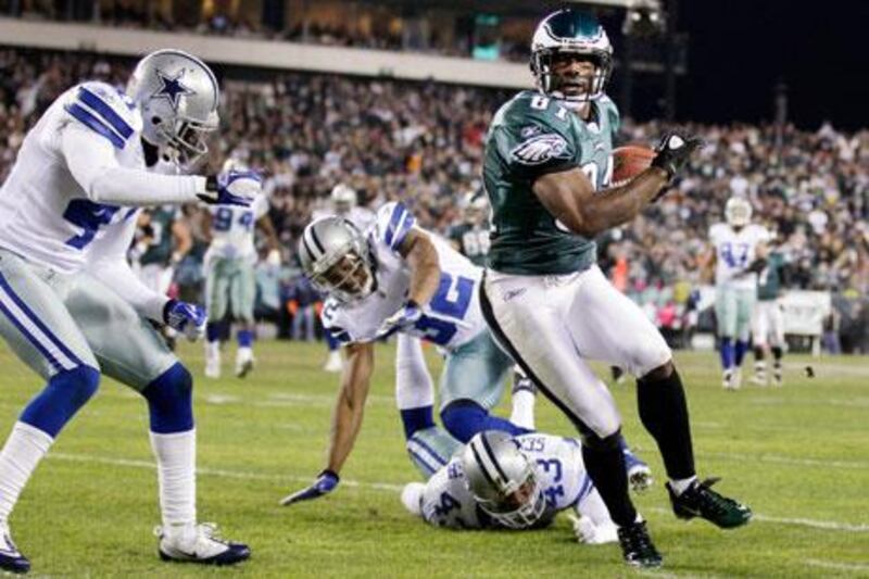 Jason Avant, right, and his Philadelphia Eagles teammates left the Dallas Cowboys down and out the previous game they met.