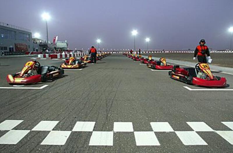 There are hopes that the Al Ain Raceway, a karting facility on the UAE side of the Emirates-Oman border, will serve as a nursery for generations of Emirati drivers to come.