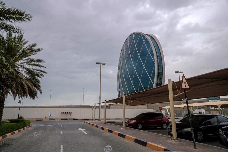 Abu Dhabi, United Arab Emirates, April 3, 2019.  Change of weather at the Al Raha Beach area.
Victor Besa/The National
Section:  NA
Reporter: