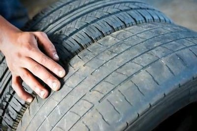 A likely source of microplastics in environment analysed in the Al Ain study is tyre wear from roads, and litter. Photo: iStock Photo