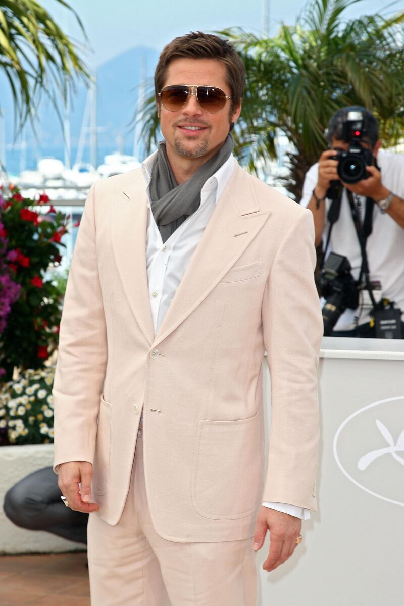 CANNES, FRANCE - MAY 20:  Actor Brad Pitt attends the Inglourious Basterds Photocall held at the Palais Des Festivals during the 62nd International Cannes Film Festival on May 20, 2009 in Cannes, France.  (Photo by Gareth Cattermole/Getty Images)