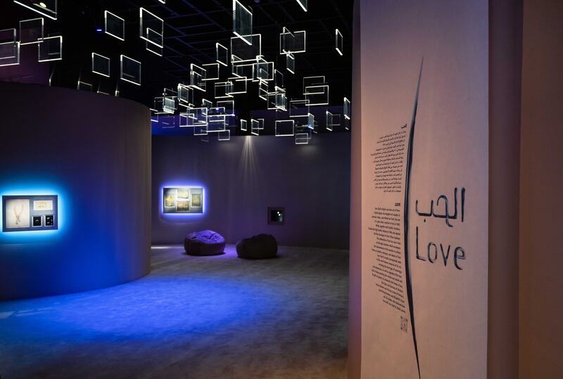 Architect, designer and artist Johanna Grawunder created the exhibition’s scenography 