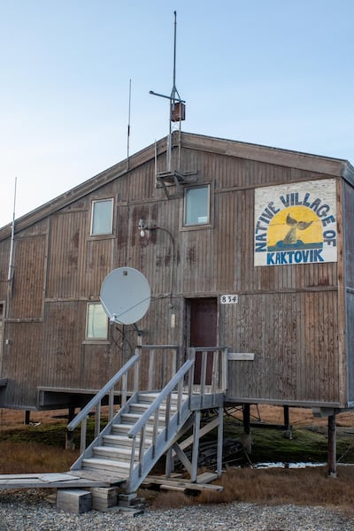 The town of Kaktovik is home to about 400 people. Courtesy Jamie Lafferty